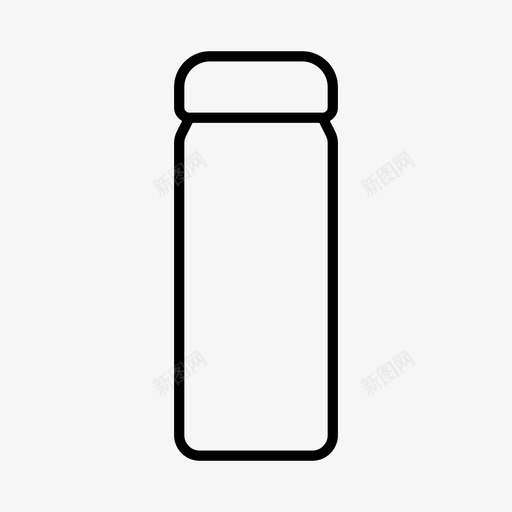 瓶子饮料水合物图标svg_新图网 https://ixintu.com 水合物 水瓶 瓶子 运动饮料 饮料