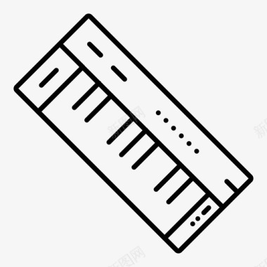 键盘乐队音乐图标图标