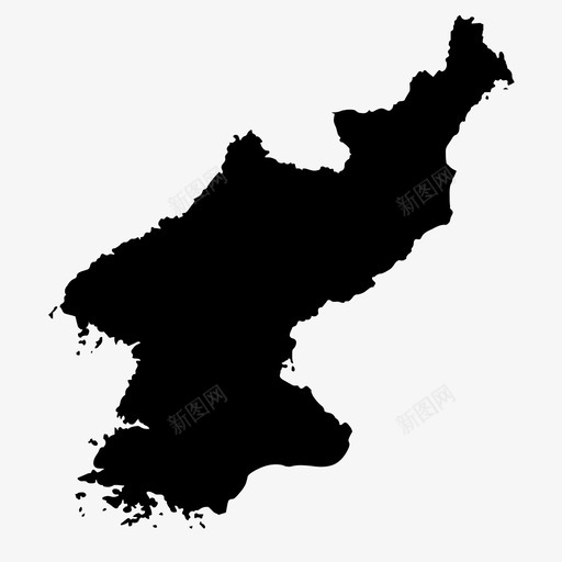 朝鲜国家概况图标svg_新图网 https://ixintu.com 国家概况 朝鲜