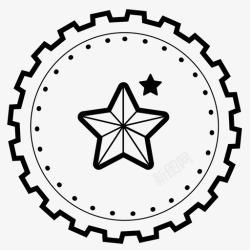 顶星比如成就徽章图标高清图片