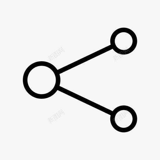 共享连接开发图标svg_新图网 https://ixintu.com 共享 导出 开发 网络 艺术设计开发线图标 连接
