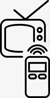 遥控器频道电视图标图标