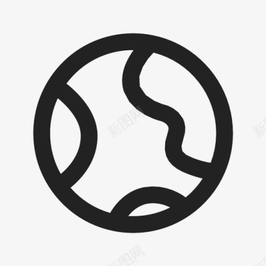 地球星系行星图标图标