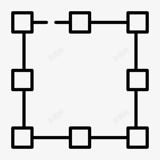 面积作物图标svg_新图网 https://ixintu.com 作物 基本包装间隙薄 正方形 设计 面积