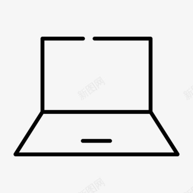笔记本电脑充电macbook图标图标