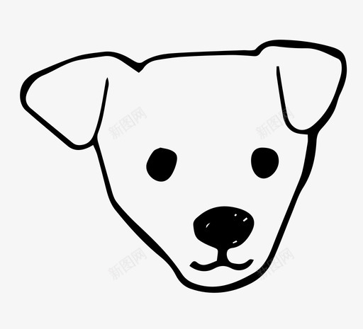 实验室动物狗图标svg_新图网 https://ixintu.com 动物 实验室 宠物 手绘 狗