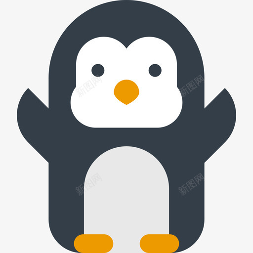 penguinsvg_新图网 https://ixintu.com penguin