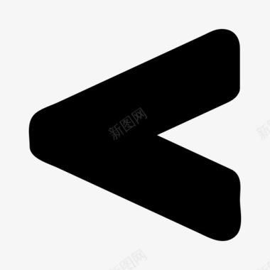后退前面左边图标图标