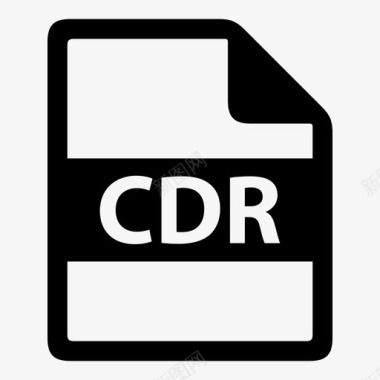 cdr文件文件格式图标图标