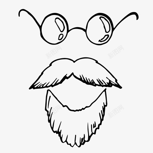 采购产品眼镜和胡子眼镜和胡子男人图标svg_新图网 https://ixintu.com 男人 男人用 男人配件 眼镜和胡子 采购产品眼镜和胡子 阳刚之气