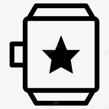 smartwatch最爱明星智能手表图标图标