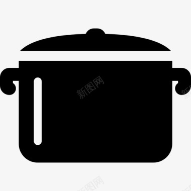 荷兰烤箱家用图标图标