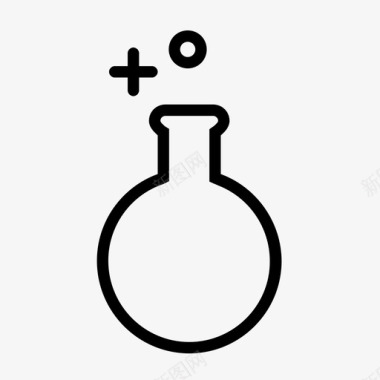 烧瓶化学家佛罗伦萨烧瓶图标图标