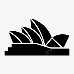 联合国教科文组织悉尼歌剧院澳大利亚新南威尔士图标高清图片