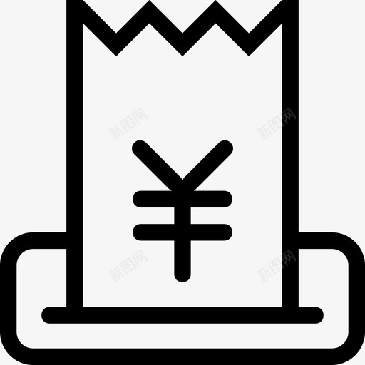 发票收据(1)svg_新图网 https://ixintu.com 发票收据(1)