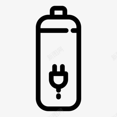 电池充电电气图标图标