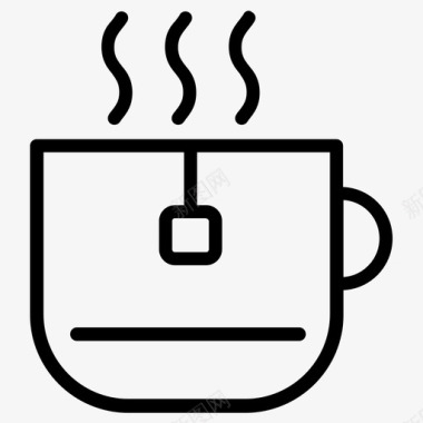 茶杯子蒸汽图标图标