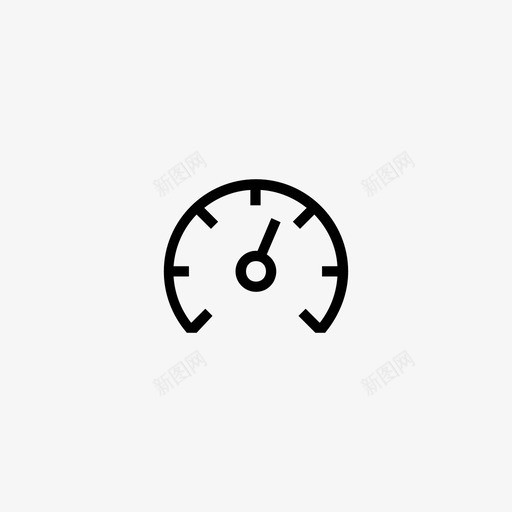 速度表时钟计数器图标svg_新图网 https://ixintu.com 仪表 学院智能插图 时钟 计数器 转速表 速度表