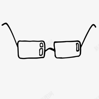 眼镜男式男装配件图标图标