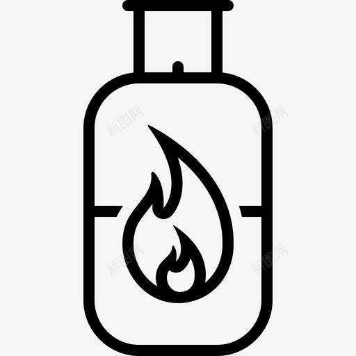 气体气瓶液化石油气图标svg_新图网 https://ixintu.com 动力 气体 气瓶 液化石油气