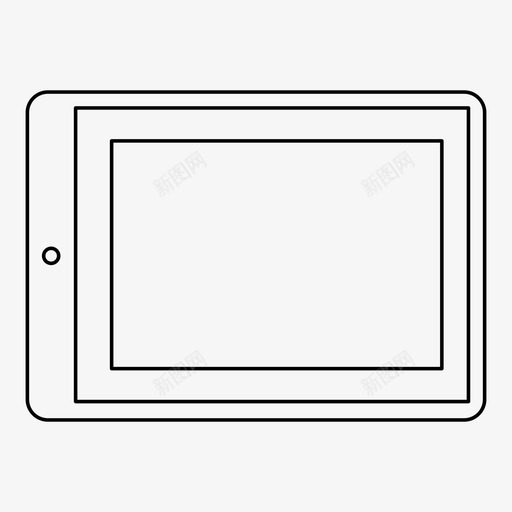 平板电脑小工具ipad图标svg_新图网 https://ixintu.com ipad 小工具 平板电脑 技术
