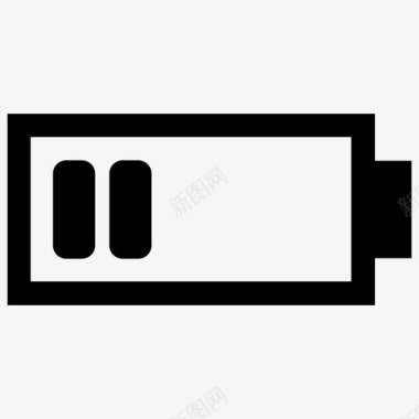 电池电池充电充电连接图标图标