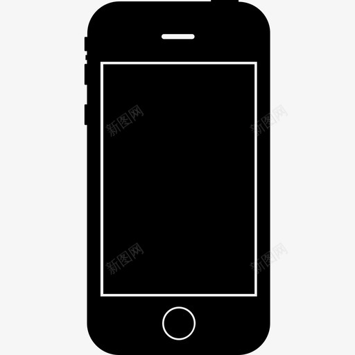 iphone2g苹果手机图标svg_新图网 https://ixintu.com iphone2g 手机 智能手机 苹果