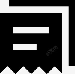 金帐收据帐单现金帐单图标高清图片
