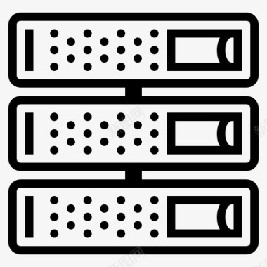 服务器计算机网络文件服务器图标图标
