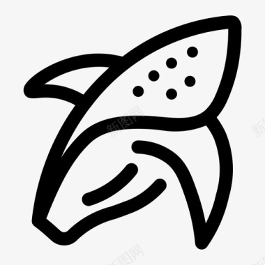 玉米玉米棒食物图标图标