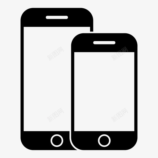 iphonecomparephonesiphoneplus图标svg_新图网 https://ixintu.com comparephones iphone iphoneplus 智能手机 移动设备 苹果iphone