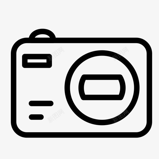 家用电器数码相机图标svg_新图网 https://ixintu.com 家用电器 数码相机