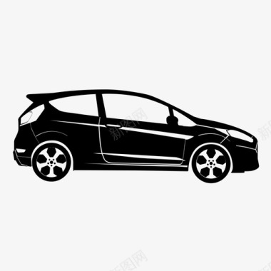 福特派对汽车焦点图标图标