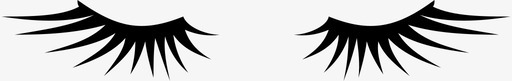 睫毛漂亮图标svg_新图网 https://ixintu.com 漂亮 睫毛