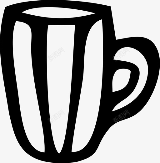 杯子咖啡屋内图标svg_新图网 https://ixintu.com 咖啡 屋内 杯子