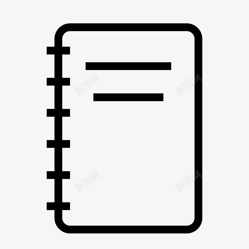 icon-48-notebooksvg_新图网 https://ixintu.com icon-48-notebook