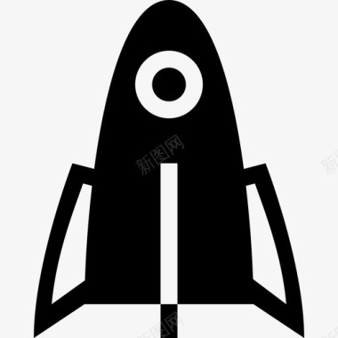 宇宙飞船火箭航天飞机图标图标