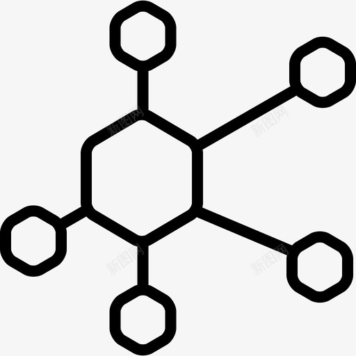 网络通信社会图标svg_新图网 https://ixintu.com 社会 结构 网络 通信