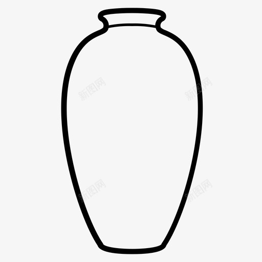中国陶瓷瓶酒精酒精瓶玻璃图标svg_新图网 https://ixintu.com 中国陶瓷瓶 酒精 酒精瓶玻璃