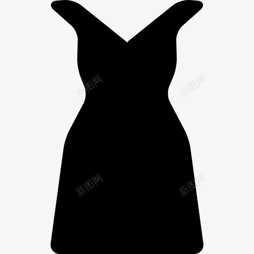 女人派对长裙时尚我的衣柜图标svg_新图网 https://ixintu.com 女人派对长裙 我的衣柜 时尚