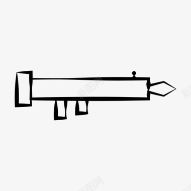 火箭筒军队枪图标图标