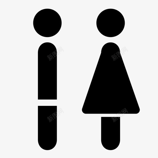 男人和女人夫妻关系图标svg_新图网 https://ixintu.com 关系 厕所 夫妻 小人物 男人和女人