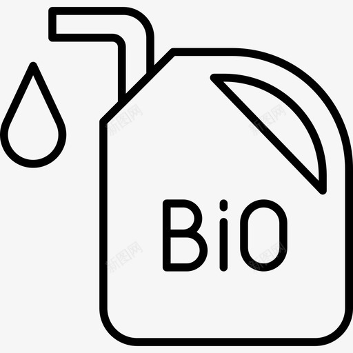 生物柴油生态图标svg_新图网 https://ixintu.com 生态 生物柴油