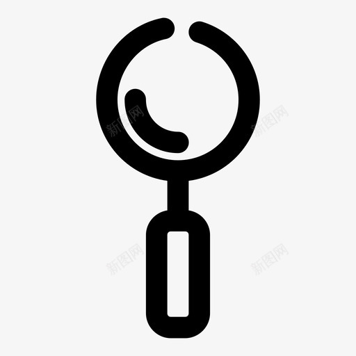 搜索发现玻璃图标svg_新图网 https://ixintu.com 发现 必要的包间隙加粗 搜索 放大镜 玻璃 研究