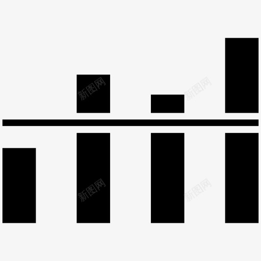 业务报表条形图图表图标svg_新图网 https://ixintu.com 业务图标 业务报表 图形 图表 条形图