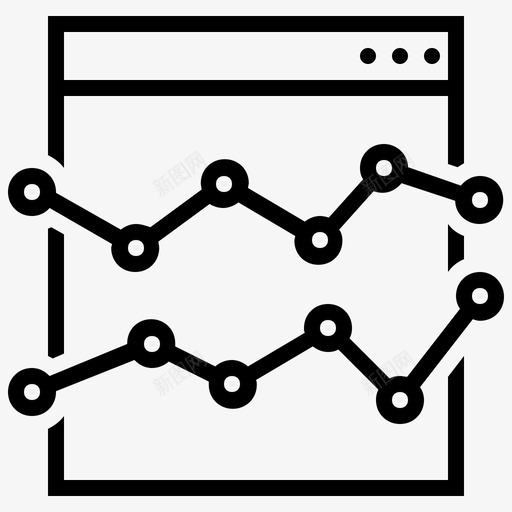 性能图表互联网趋势图标svg_新图网 https://ixintu.com 互联网趋势 图表 在线趋势 性能 线图