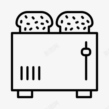 电器烹饪电子图标图标