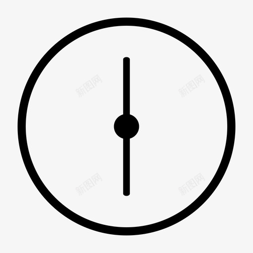 六点钟小时分钟图标svg_新图网 https://ixintu.com 六点钟 分钟 小时 时间 秒