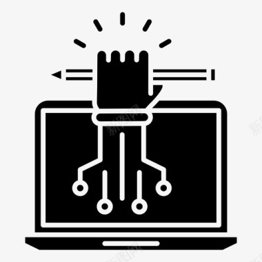 知识科学科学雕文图标图标