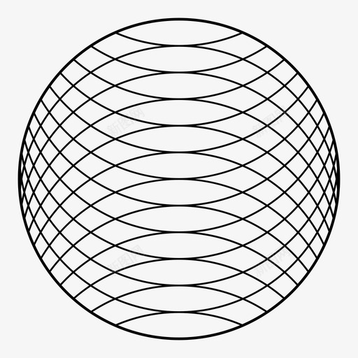 抽象的波纹几何图形图标svg_新图网 https://ixintu.com 抽象的波纹几何图形